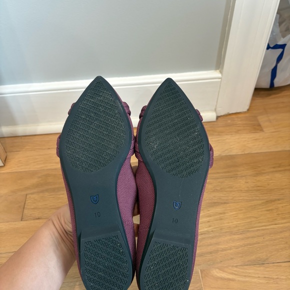 Rothy's Women's Plum Knotted “The Point II” Flats - Picture 5 of 5